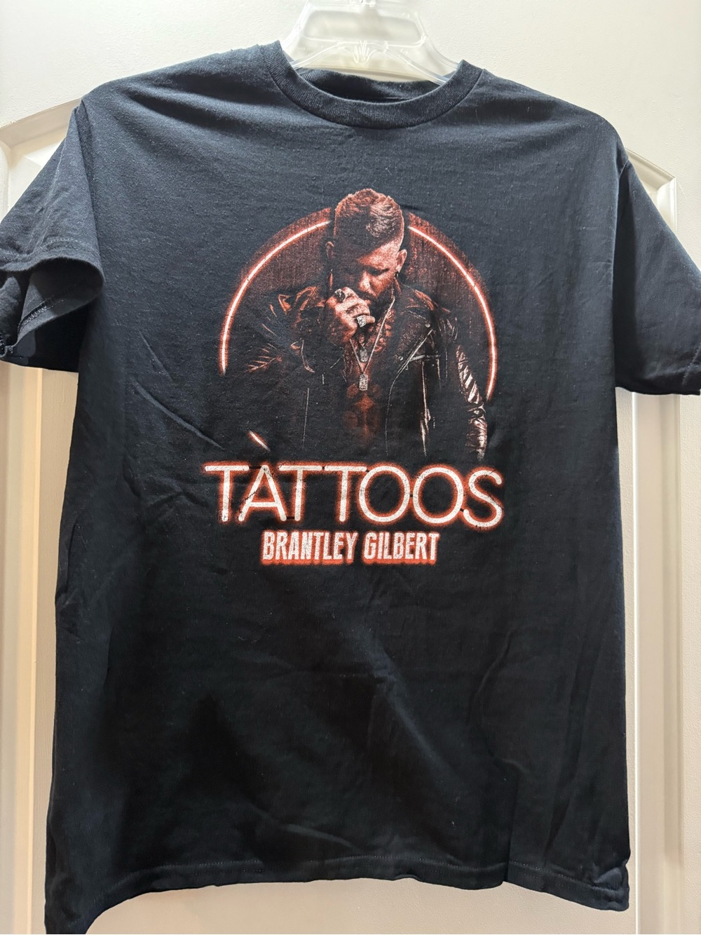 Gildan Black Brantley Gilbert "Tattoos" Graphic Tee